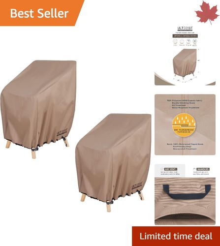 Patio chair cover - cover, pack