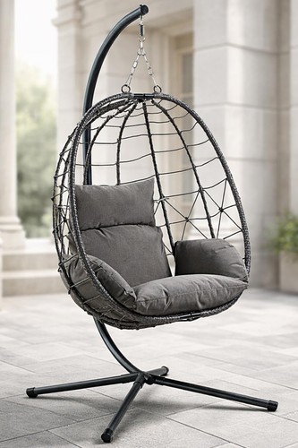 Folding hanging egg chair - folding,