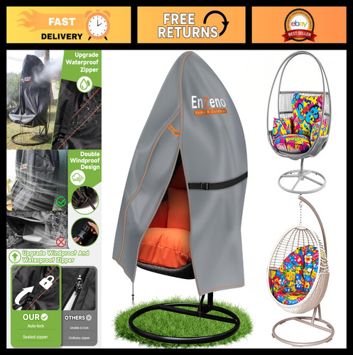 Waterproof egg chair - chair, cover
